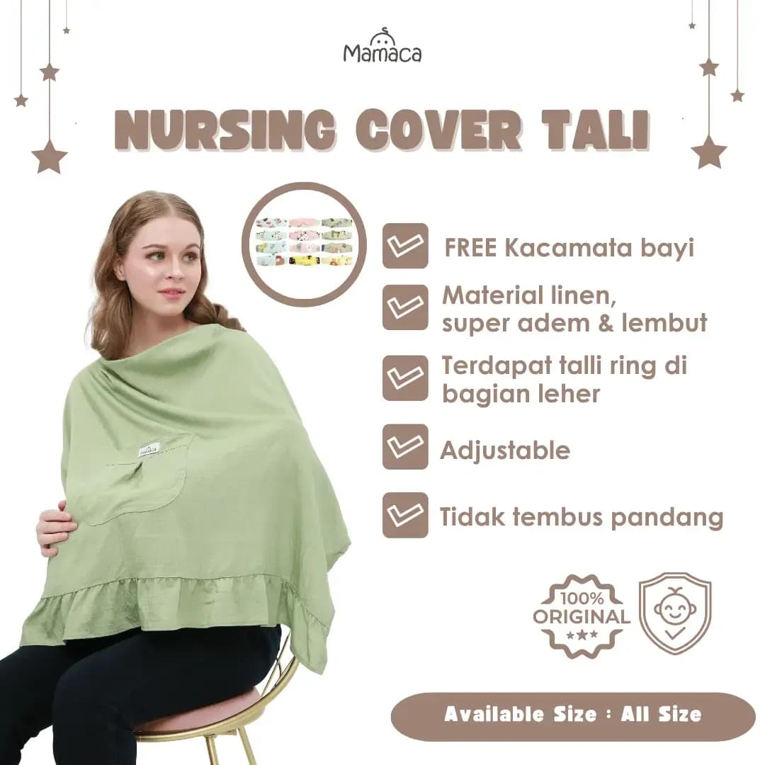 Mamaca Apron Menyusui Ring Tali