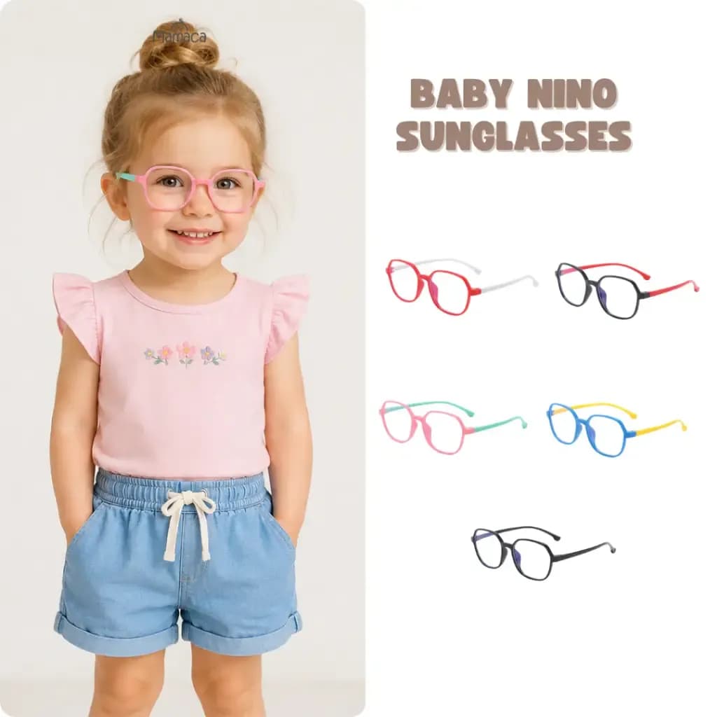 Mamaca Baby Nino Sunglasses Kacamata Bayi dan Anak Anti UV Usia 6 Bulan - 6 Tahun