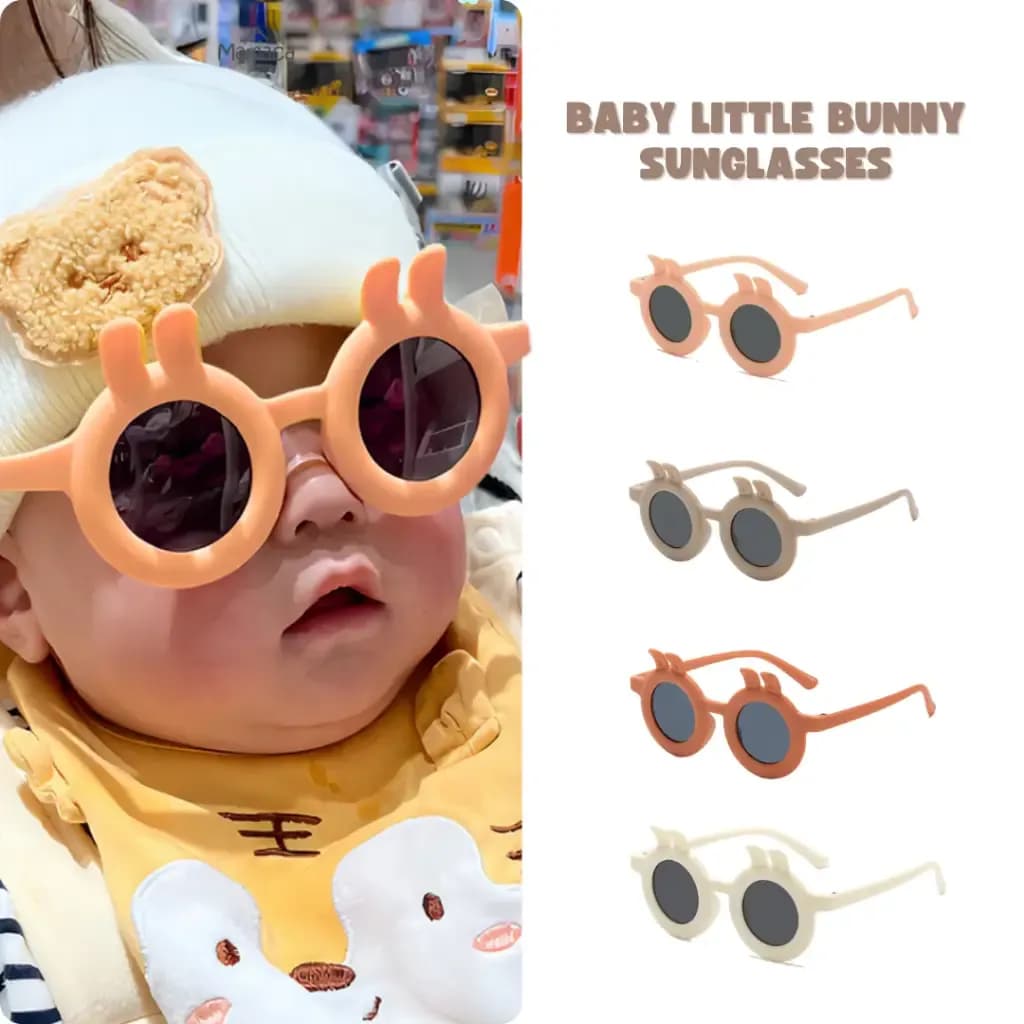 Mamaca Kacamata Anak Telinga Kelinci Little Bunny Kacamata UV